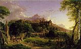 Thomas Cole The Departure painting